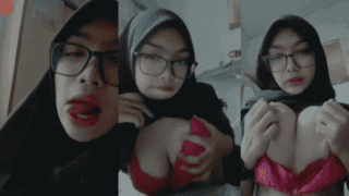 Viral Daster Ukhti Hijab Lincah Susu Toge 2